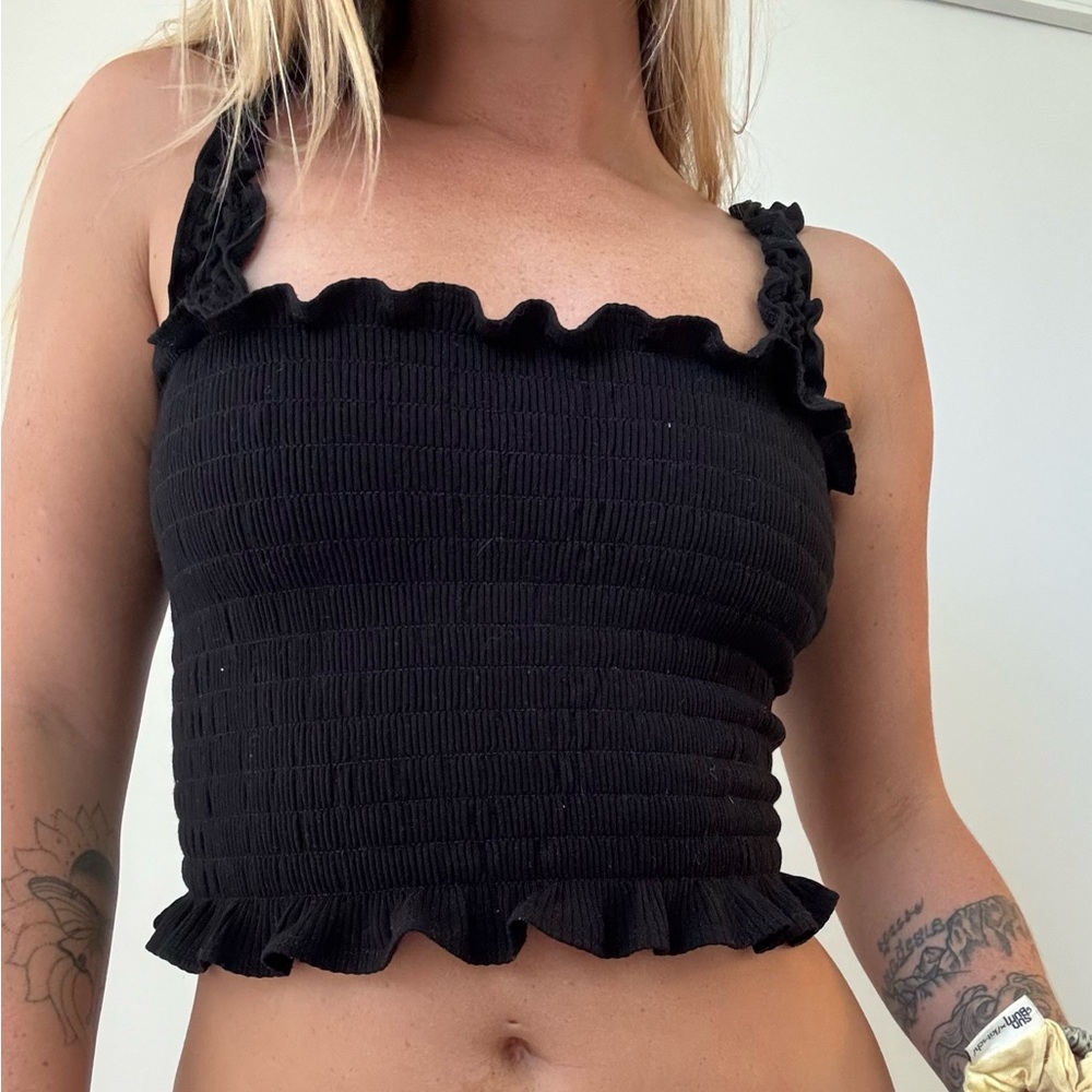 Reformation Ruched Top - Size Extra Small